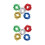 Tinsel PVC Colorées Pour Mariages 1