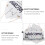 Welcome Hanging Tag White Mdf Door Decor Creative Hanging Ornament 4