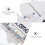 Welcome Hanging Tag White Mdf Door Decor Creative Hanging Ornament 5