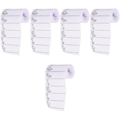 Assorted Color Iron on Name Labels for Clothing Writable Durable 2