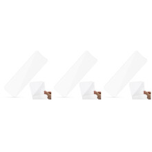 3Pcs Pc Highlighting Board No Tooth Clear Hair Dyeing Tool