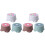 6Pcs Comfortable Kids Low Stools with Fruit Pattern Anti-Skid Design 2