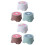 6Pcs Comfortable Kids Low Stools with Fruit Pattern Anti-Skid Design 5