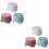 6Pcs Comfortable Kids Low Stools with Fruit Pattern Anti-Skid Design 6