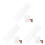3Pcs Pc Highlighting Board No Tooth Clear Hair Dyeing Tool 10