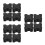 12Pcs Car Accessories Rubber Coil Spring Heavy Duty 5