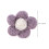 (S) Décoration Violette Laine Feutrée Pour DIY 2