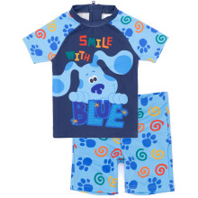 (4-5 Years) Blue's Clues & You! 2 Piece Swim Set (Boys Blue)