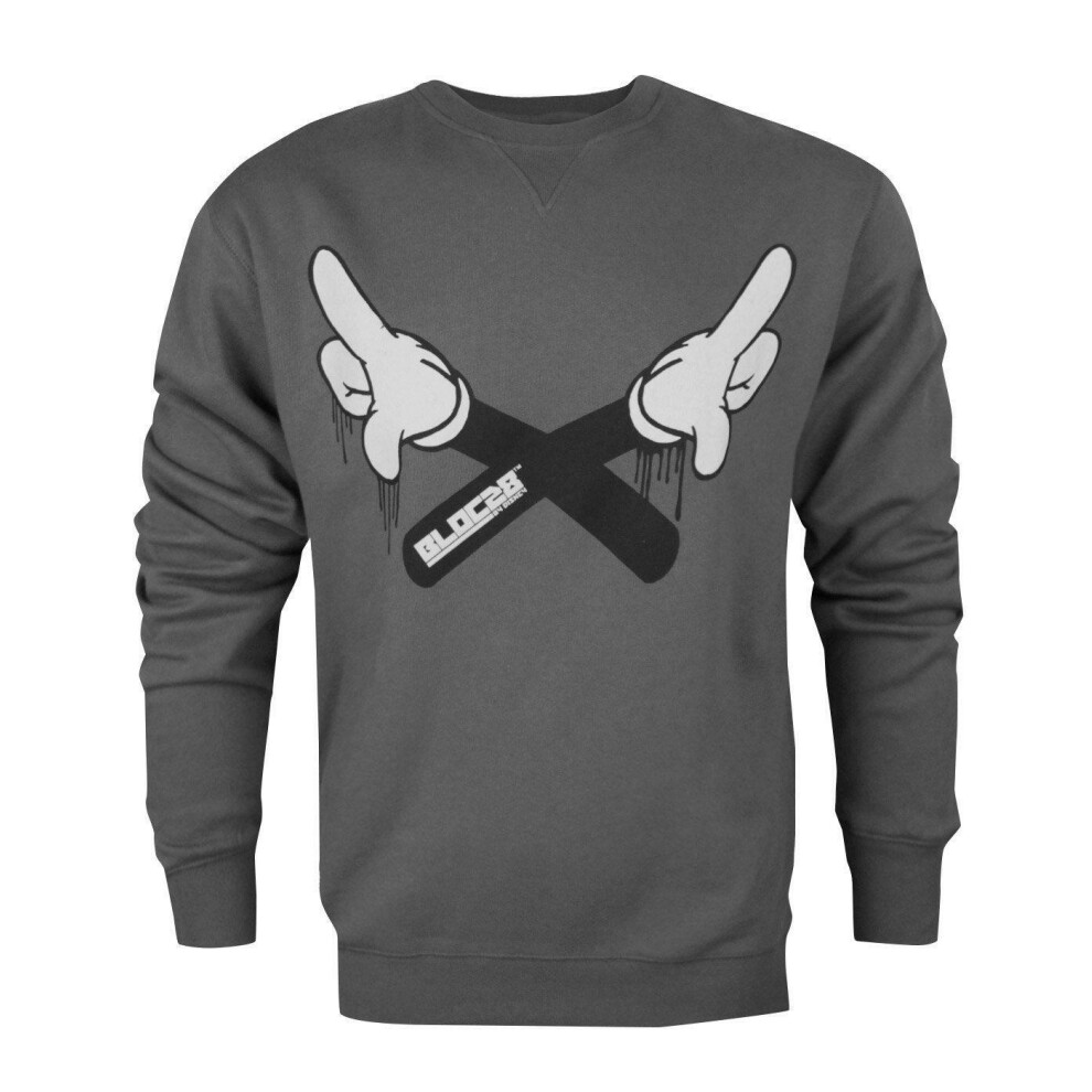 Disney Sweatshirt (Mens ) Grey