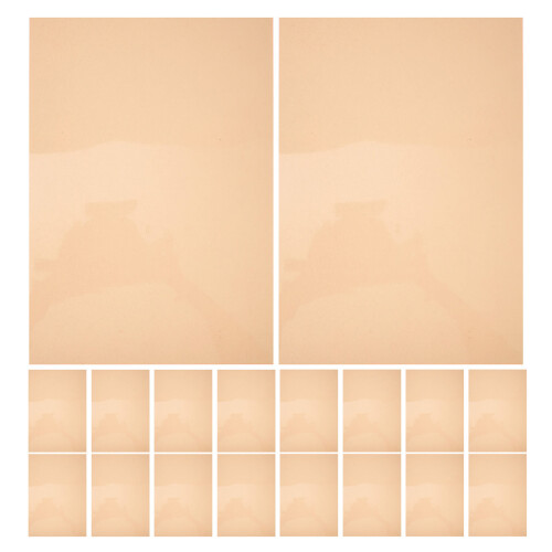 20Pièces Plaques De Diffusion Lumière PVC Orange Pour