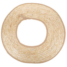 Visière Beige Large Anti-Soleil Pour Casque