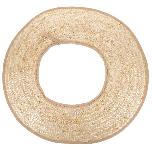 Visière Beige Large Anti-Soleil Pour Casque