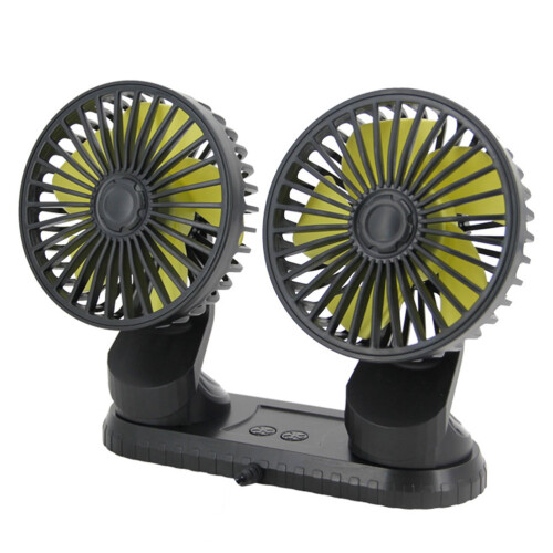 Ventilateur De De ABS Double Tête 3 USB