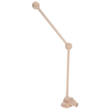 Bras Mobile Berceau Bois Beige, Support Pour Jouets Bébé
