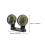 Ventilateur De De ABS Double Tête 3 USB 2