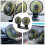 Ventilateur De De ABS Double Tête 3 USB 5