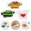 3St Gebreide Beer Kleding Set Voor Speelgoed En 6