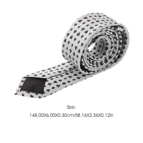 Poker Stropdas Polyester Kleurrijk Decoratief En Modieus 1