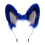 Lightweight Wolf Ears Furry Headbands Accessories For-Blue 1