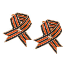 Stylish Russia Themed Lapel Badge In Red Blue-Multicolor 81
