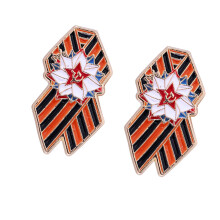 Classical Russian Emblem Pin Corrosion Resistant-Multicolor 92