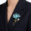 Charmante épingles en forme de fleur, lot de 3 broches en 4