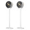 360degrees Rotation Desktop Floor Fan 5 Speed Adjustable-Grey 5