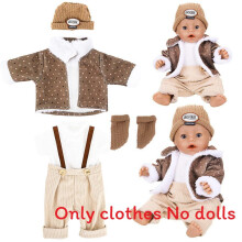 (Clothes 4)Doll Fashion For 43cm Summer Shefua Girl With Fabric Soft Clothing Dolls No