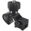 Quick Release Pole Clamp with Compass & Data Collector Cradle ,GPS,TOTAL STATION TSC3 4