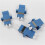 LC Fiber Optic Adapter - LC to LC Duplex Singlemode Coupler - 5 Pack - 6