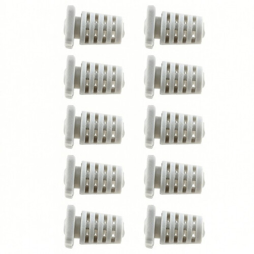 Upgrades PVC Cable Clip Wire Holder for 3MM Diameter-White
