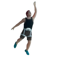 Rock Climber Figure Model 1:64 Scale Hand-Fearless in the dark