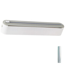Food Cling Film Cutter Magnetic Plastic Wrap Dispenser-Grey B
