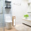 Bathroom Cabinet with Storage and Toilet Roll Holder 2