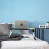 Black Folding Lap Desk - Laptop Bed Tray with Iron Frame 5