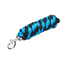 (One Size, Black/Teal) Firefoot Economy Horse Leadrope
