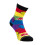 Jell-O Childrens/Kids Colour Stripe Crew Socks 1