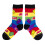 Jell-O Childrens/Kids Colour Stripe Crew Socks 2