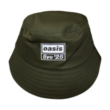 (One Size, Greenglow) Oasis Live '25 Logo Bucket Hat