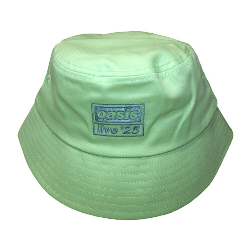 Oasis (One Size, Mint Green) Oasis Live '25 Logo Bucket Hat