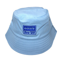(One Size, Blue) Oasis Live '25 Logo Bucket Hat