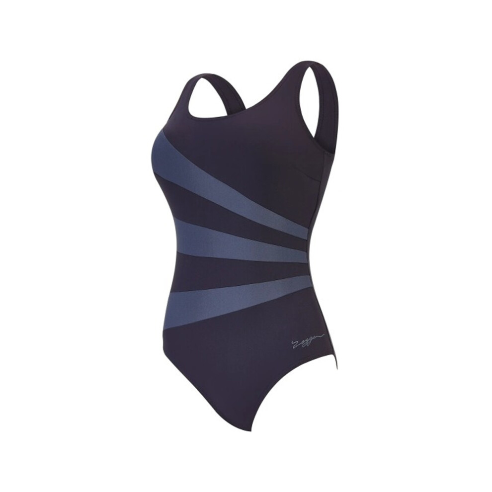 Zoggs (34 In, Black) Womens/Ladies Sandon One Piece Swimsuit