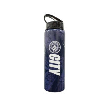 Manchester City FC City Print Aluminium 750ml Water Bottle