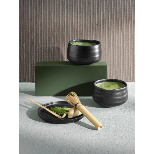 ASA Tee Zubehör Matchabesen mit Bänkchen Bambus 14,5cm