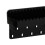 Schwarzer Wandschmuckhalter mit Ablage 6