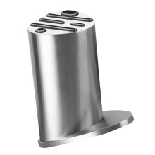 6Slot Stainless Steel Kitchen Rack Holder for Storage As Shown