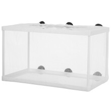 3Stk Fischbox Mit Saugnapf Für Zucht Im Aquarium