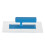 Durable Plastic Drywall Corner Trowel with Transparent Base 1