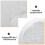 Serviettes Mini Compressées Chauffantes Jetables Fibres 4