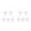 10Pcs Microwave Oven Magnetron Socket Parts Replacement Assorted Color 1